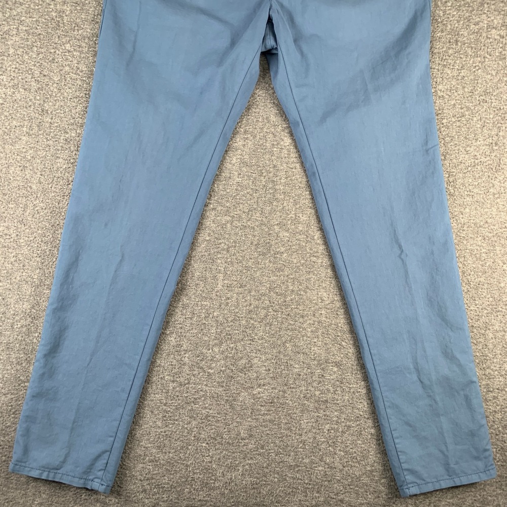 Incotex Pants Men 42x34 Blue Stretch Chino Trousers Slacks NEW - Picture 2 of 16